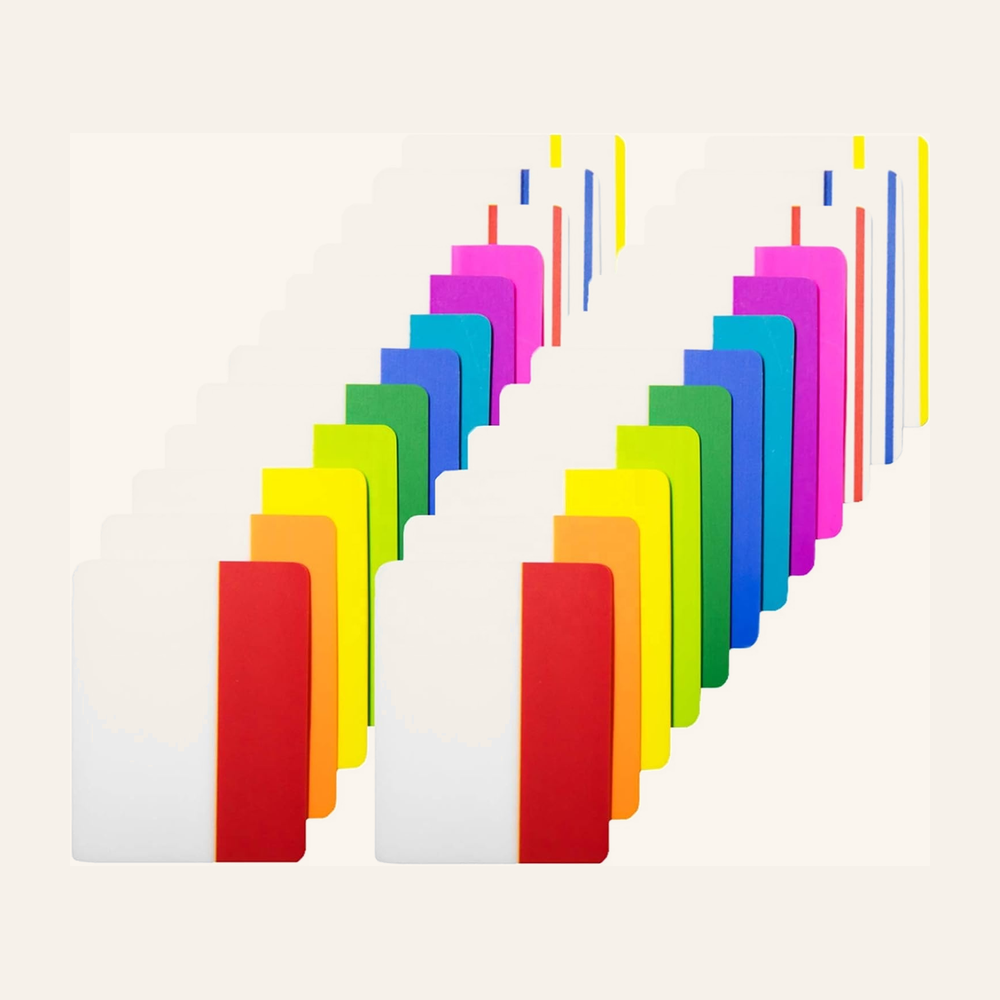 Sticky index tabs