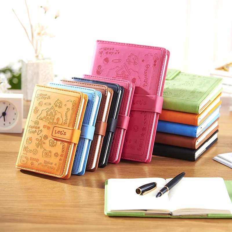 Colorful PU leather planner collection