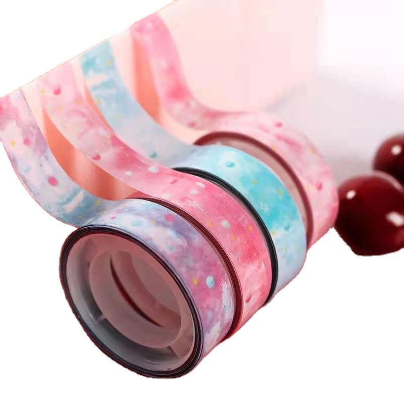 Custom Cartoon Colour Printed Washi Tape for Gift Wrapping Masking and DIY Projects Excellent Adhesion for Packing