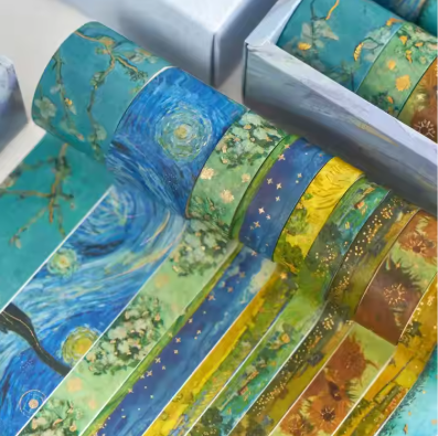 Free Shipping Custom Sale Washi Paper Tape China Manufacturers Japanese Decorate Waterproof Pressure Sensitive Hot Melt Acrylic