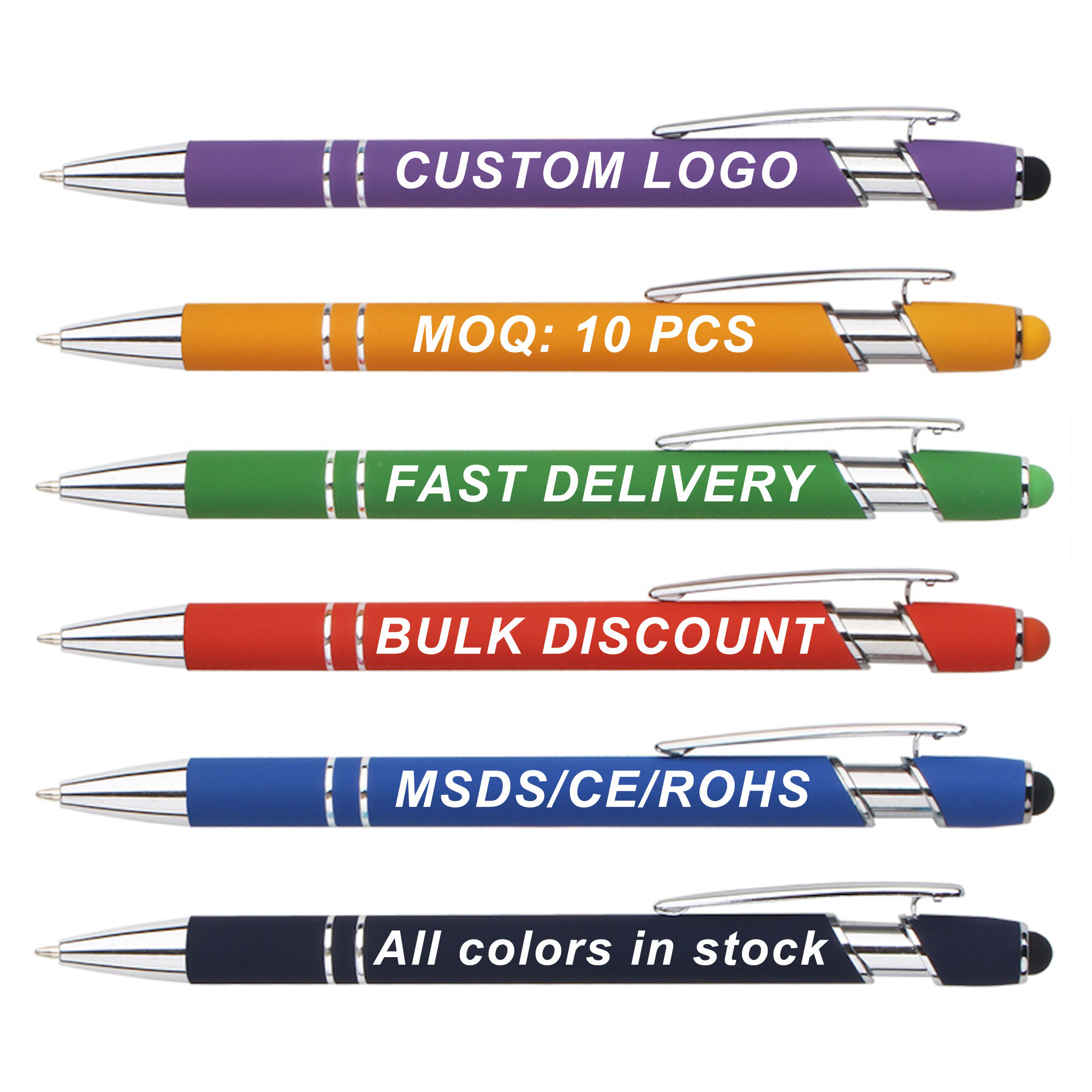 Snarky Funny Office Pens 12pcs Work Ballpoint for Stylus 1.0mm Black Ink Negative Sarcastic Hilarious Quotes Co-workers Gift