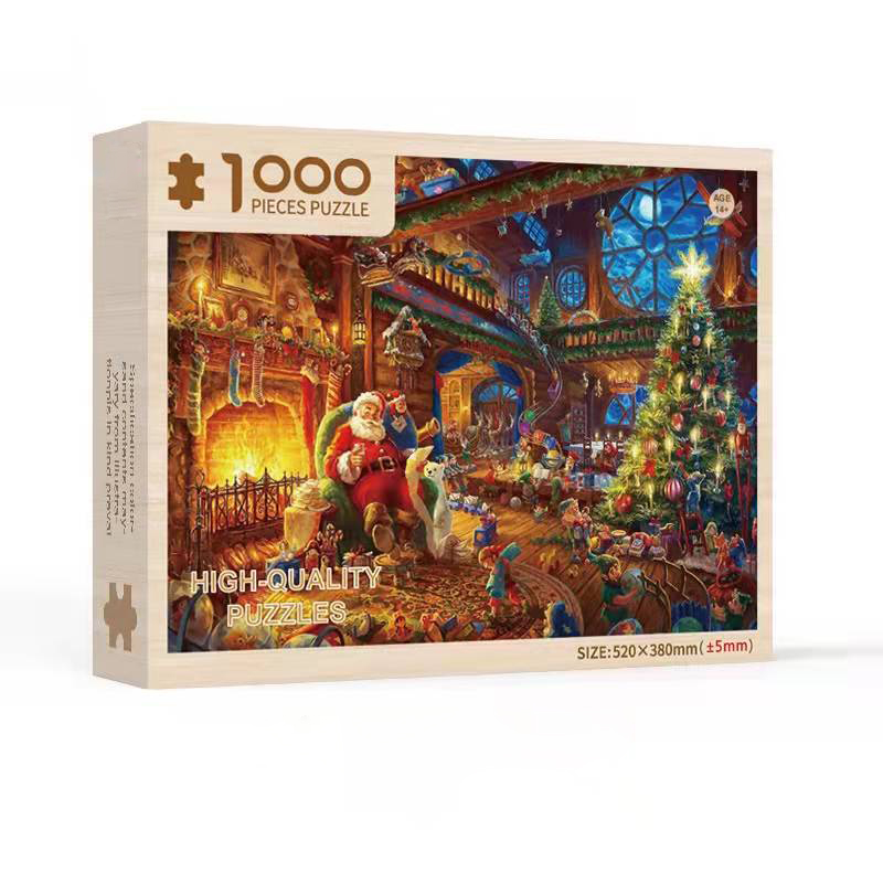 Jigsaw Puzzles Educational Intellectual Decompressing DIY Large Puzzle Game Toys Gift