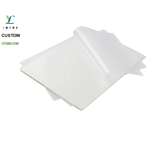 Top Self-Adhesive Photo Laminating Film Shadowbox Frame with Glitter Glass Plastic Film Product
