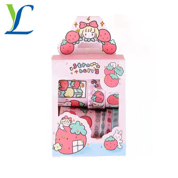 Washi tape rolls