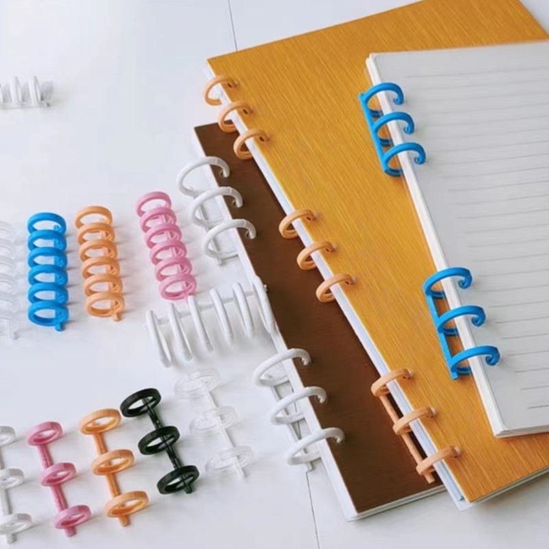 Twin ring wire book binding coil